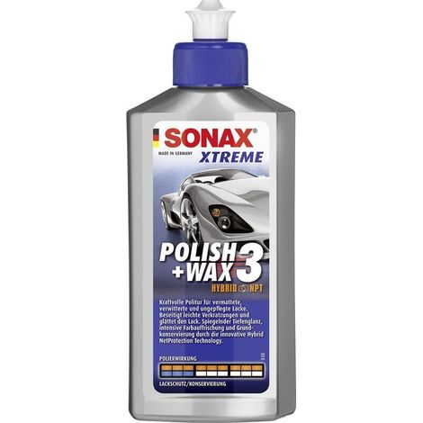 Sonax Xtreme Polish + Wax 3 Nano Pro 250ml Autopflege (1/5)