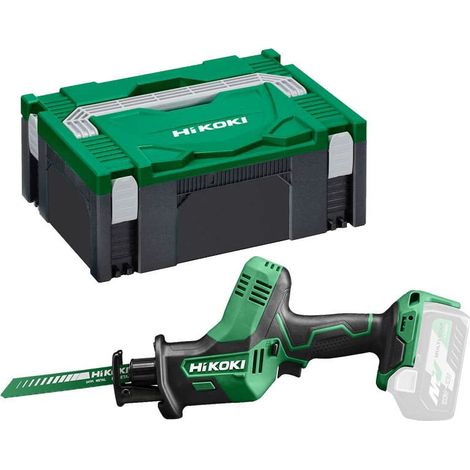 Hikoki – Scie sabre sans fil 18V pour bois et métal – Moteur Brushless – Capacité de coupe 50mm – Interrupteur à vitesses variables – CR18DAW2Z