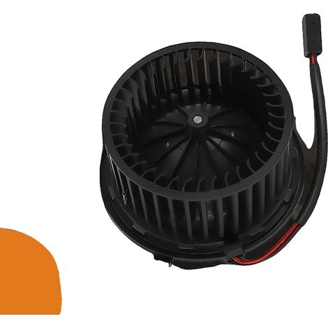Motor del ventilador del calefactor HVAC, voltaje de funcionamiento de 12 V, peso del artículo de 1500 g, compatible con modelos Audi 80 de 1986 a 1995, reemplazo directo, velocidad nominal del motor  (1/5)