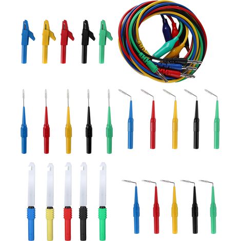 Kit de câbles de test JT8036‑2 pour multimètre, cordon de test multifonction, sonde de test étanche (1/5)