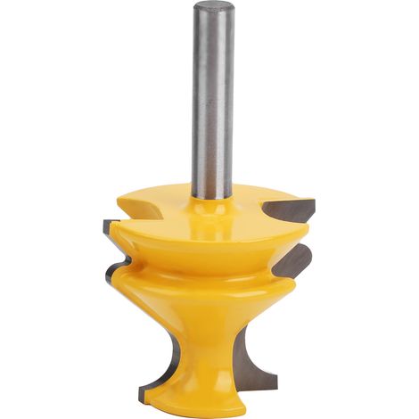 Embout de défonceuse pour bois, fraise à rainurer pour armoire, foret à bois, alliage acier carbone, 1/2 po x 39 mm (1/5)