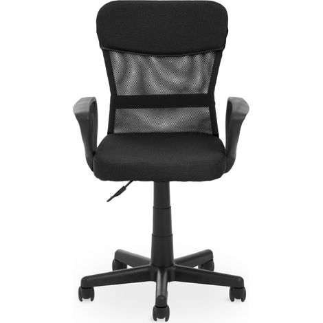 Premier Housewares Stratford Black and Dark Grey Office Chair (1/5)