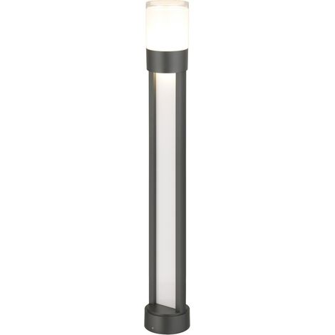 Paletto da giardino moderno nero 80cm LED 12W 3000K IP44 (1/5)