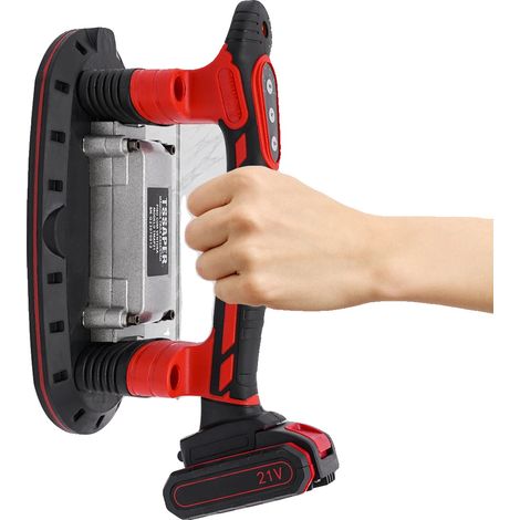 Outil de vibration pour carrelage, 21V, 2000mAh, 6 réglages de vitesse, taille de la ventouse 28x15cm, fréquence de vibration 3000-13000 RPM (1/5)