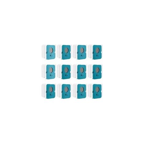 12 sacs à poussière compatibles avec station de nettoyage Clean Station, pour aspirateurs Samsung Bespoke Jet modèles VCA-ADB95 et VS20A95923W – sacs jetables haute capacité, accessoires d’entretien (1/5)