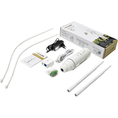 Leistungsstarker AC600 WLAN-Verstärker für den Außenbereich, Dualband-WLAN-Router-Repeater (2,4 GHz/5 GHz) mit hoher Geschwindigkeit und großer Reichweite für Ihr Heimnetzwerk – EU