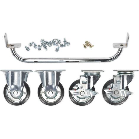Sealey Premier Industrial&trade Handle & Wheel Kit for 565mm Cabinets API565KIT