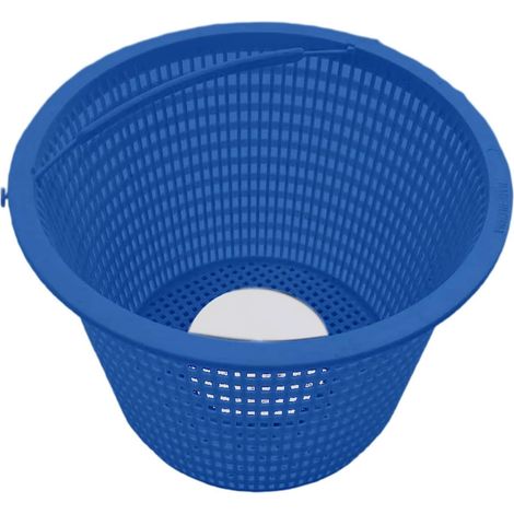 Skimmer Pool Basket 6.9'' with Weighted Bottom and Lockable Handle for Hayward, Swimquip, and Pentair (S, Blue) (1/5)