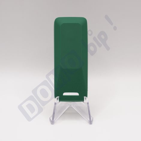 Coque de protection en silicone verte pour télécommande FAAC FDS – Résistante aux chocs et rayures – Compatible modèles 2 et 4 boutons (1/4)