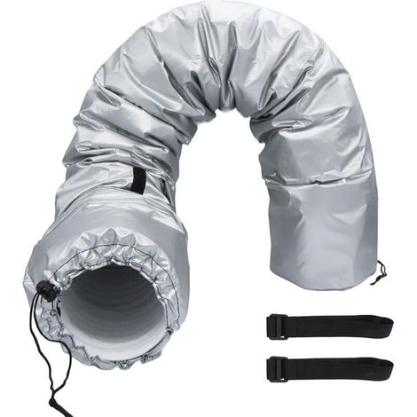150 x 50 cm - Housse de protection pour climatiseur portable - Isolation de tuyau de climatisation