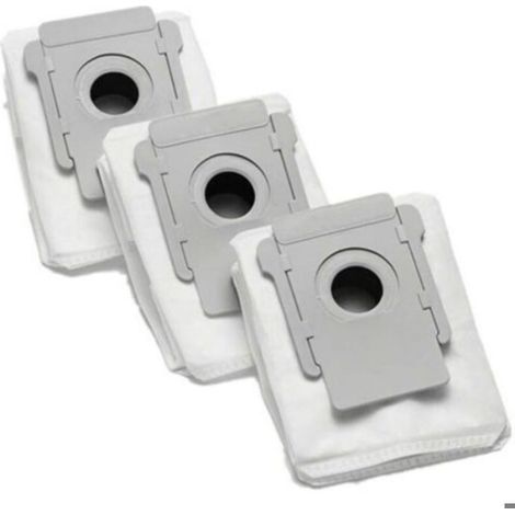 Sacs à poussière pour robot aspirateur - - Lot de 3 sacs - Compatibilité Roomba i7+, E5, E6, J7 (1/4)