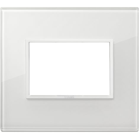 VIMAR - 21653.87 Placca 3M bianco totale diamante