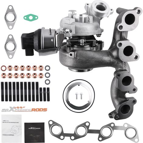 Turbo Turbolader for VW Eos 2.0 TDI 103Kw 140HP CBAB / CBDA / CBDB 2006- BV43 53039880132 (1/5)