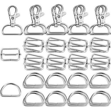 Accessoire zur Herstellung von Handtaschenkarabinern mit drehbaren Kartenhaken