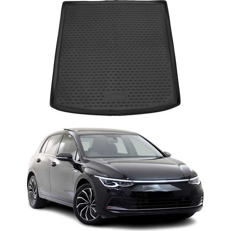 OMAC Tapis De Coffre pour VW Golf 8 Break 2019-2025 TPE Noir (1/5)