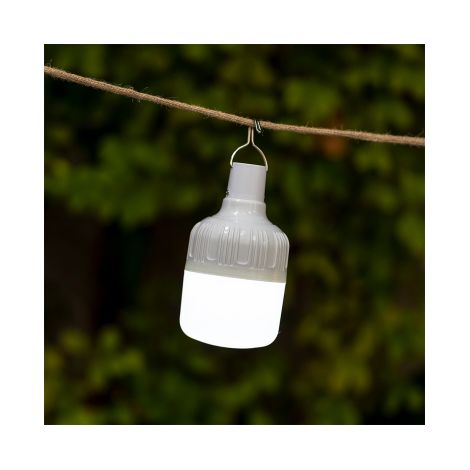Lampada new-garden LED ricaricabile 500 lumen IP44 2 pezzi