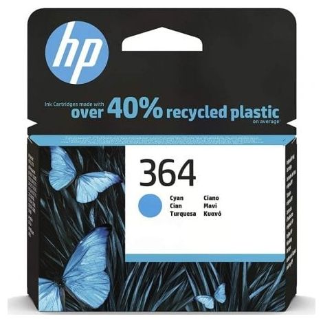 Ink-jet hp 364 cian photosmart premium - c309a / series c5300 / c6300 / b8500 / d5400 -300pag