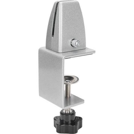 Pince de fixation d'écran épaisse et réglable, sans perçage, pour bureau ou clapboard. (1/5)