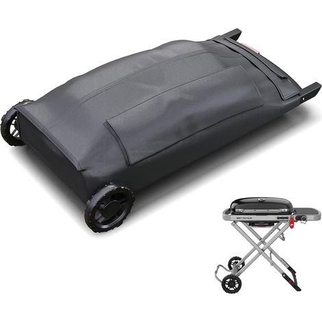 Housse de protection pour barbecue Weber Traveler 9010001, très résistante et imperméable 600D (1/5)