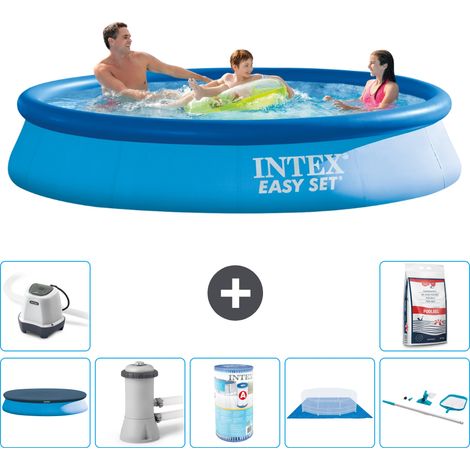 Intex Piscine Easy Set Ronde - 366x76 cm - 8-pièces S30613 (1/5)