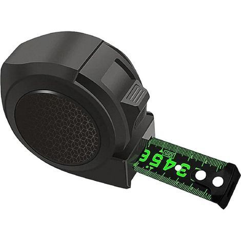 Fluorescent Steel Tape Measure, Self-Locking Fluorescent Tape Measure, Retractable Fluorescent Stainless Steel Tape Measure, 5m×25mm Durable Tape Measure Tools for Construction Project (1/5)