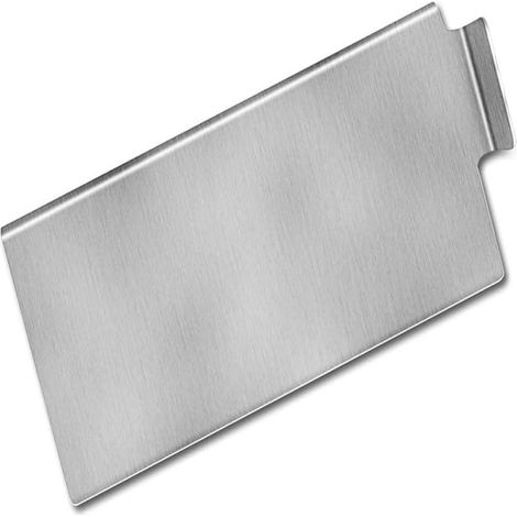 Bac Graisses Gril – Filtre Arrière – Anti-Gouttes – Acier Inox – Protection – Plancha/BBQ (1/5)