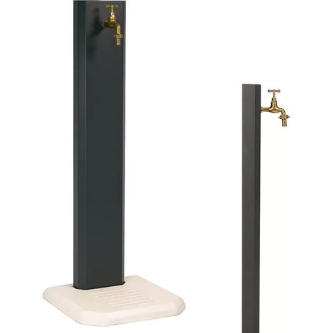 Fontana antracite con base cemento 100 cm (1/5)