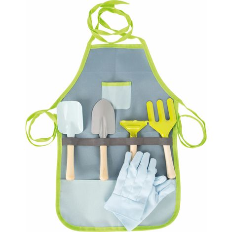 Gartenschürze small foot 11881 mit verstellbaren Handschuhen (1/5)