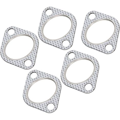 Lot de 5 joints de bride de tuyau d'échappement de 2 pouces, haute résistance à la température, pour collecteur turbo et tuyaux de descente (1/5)