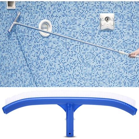 Brosse de nettoyage de fond et de paroi de piscine de 45 cm (18 pouces) - Accessoires pour le nettoyage de piscine (1/5)