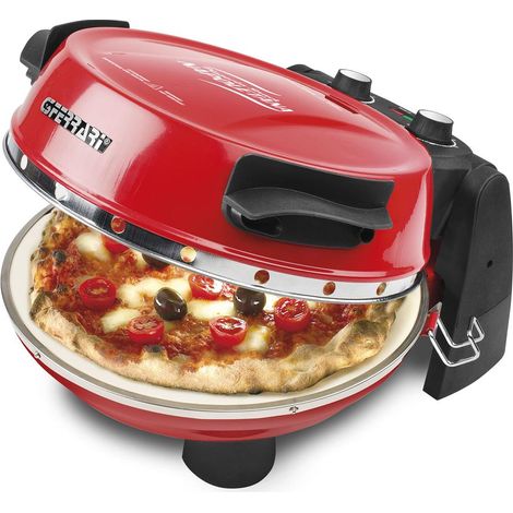 G3 Ferrari G10032 Forno per Pizza Rosso 1200 Watt