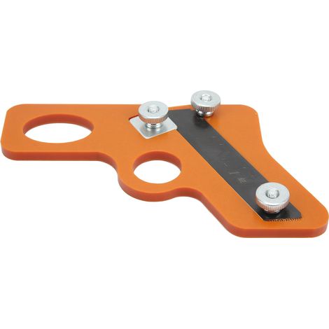 Couteau à rogner pour le travail du bois, lame en acier allié de 6 mm, rabot à bords et coins, couteau à gratter pour bandes PVC, usage unique (1/5)