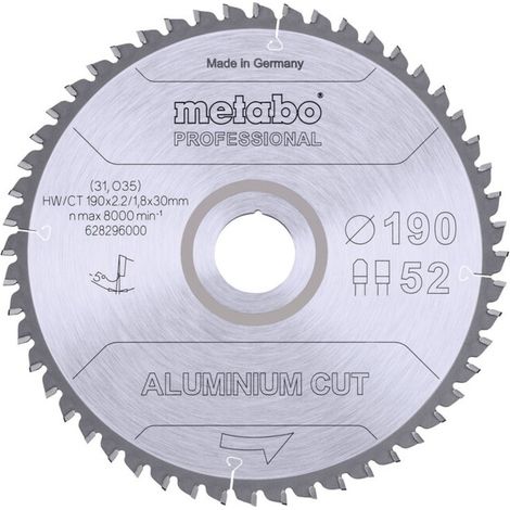 AluminiumCutProf 190x30 52FZ/TZ 5°neg