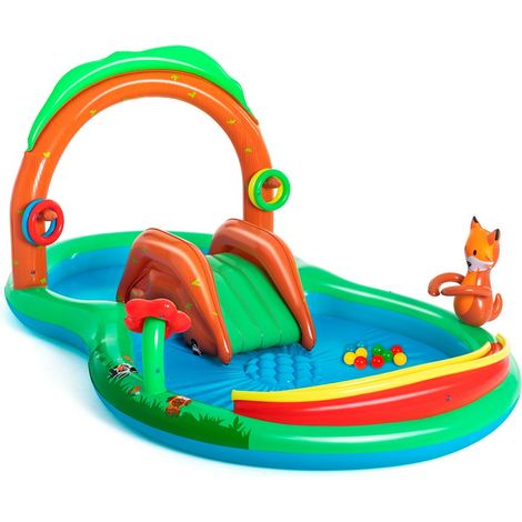 Bestway parque de juegos de verano multicolor con piscina para ninos (1/2)