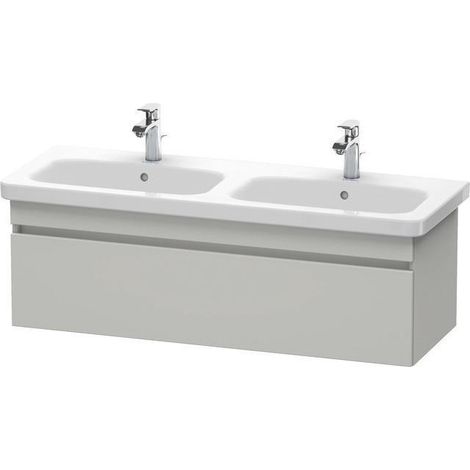 Sous-vasque pour meuble-lavabo DURASTYLE 448x1230x398 mm chêne terra / blanc mat