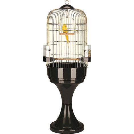 gabbia per pappagalli "antique brass", diametro 53x165 cm - ferplast