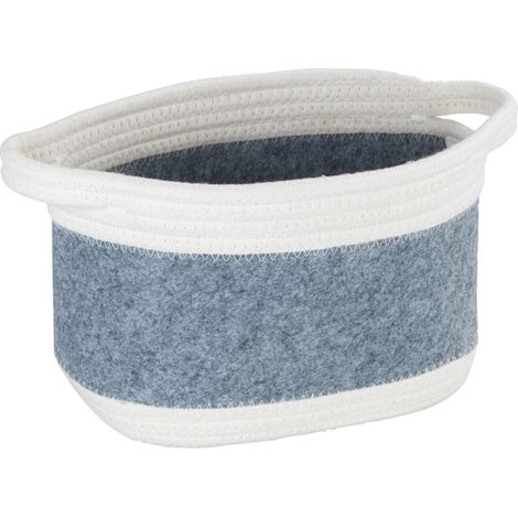 Aufbewahrungskorb für Bad BEA, Filz + recycelter Polyester, WENKO (1/5)