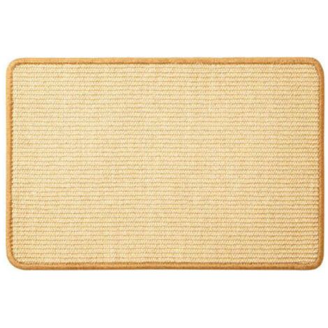 Tapis à griffer pour chats – 60 x 40 cm, en fibre naturelle de sisal résistante, design horizontal pour protéger canapés et moquettes
