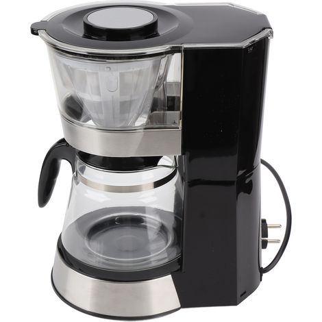 Machine à café semi-automatique 1,2L avec théière, set de cuisine, prise UE 220-240V (1/5)