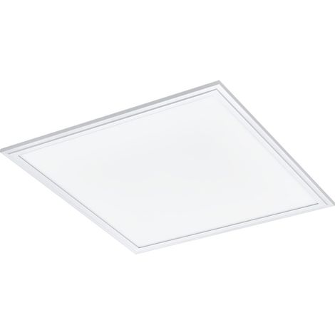 Plafonnier Salobrena carré 45 cm - Blanc (1/5)