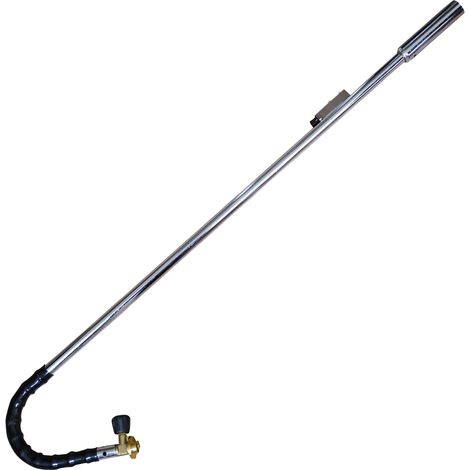 Dapetz ® Gas Weed Burner with Auto Ignition Weed Burner Gas Weed Killer with Adjustable Flame Butane Gas Canister Compatible Weed Wand Eco-Friendly Flame Thrower (Burner Only) (1/5)