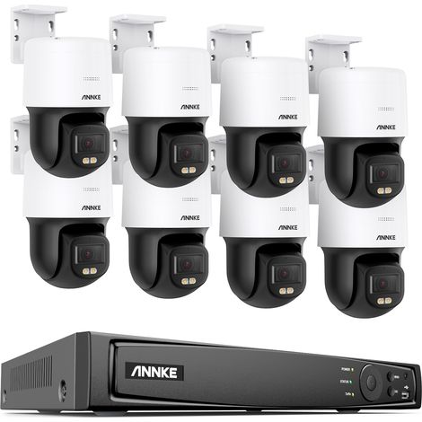 ANNKE 3K Wired Outdoor PoE Security Camera System with PT Auto-Tracking Two-way Audio (1/5)