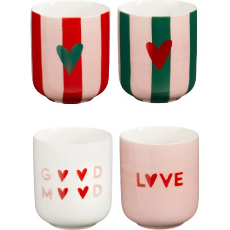 Mica Decorations Tasse et soucoupe Blanc H9xl7.5xL7.5cm (1/5)