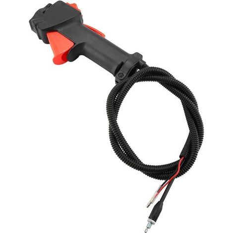 26mm Poignée de Débroussailleuse, Remplacement de la Poignée de Commutateur de Poignée de Commande d'Accélérateur pour la Débroussailleuse de Tondeuse (1/5)
