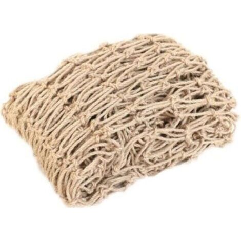 Filet de soutien en jute naturelle pour plantes grimpantes