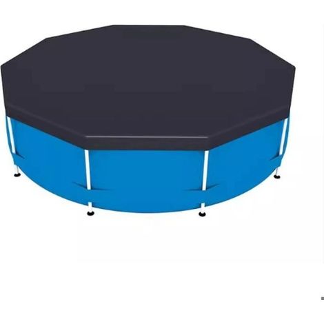 Couverture de protection tubulaire rectangulaire pour piscine (400211CM) (1/3)
