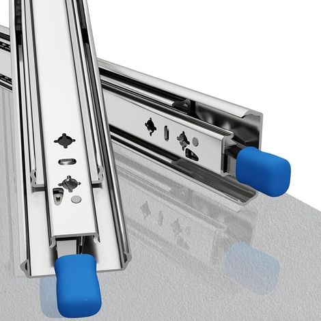 1 paire de glissières tiroir pour armoire cuisine, robustes avec à po) (1/5)