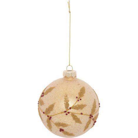 BDN VERRE 80MM BILLES HOUX OR - Feeric lights & christmas (1/2)