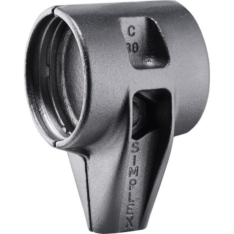 HALDER SIMPLEX verstärktes Stahlgussgehäuse 80mm (1/5)