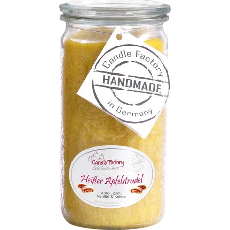 Candle Factory Mini Jumbo Heißer Apfelstrudel Duftkerze Dekokerze 307-063 (1/5)